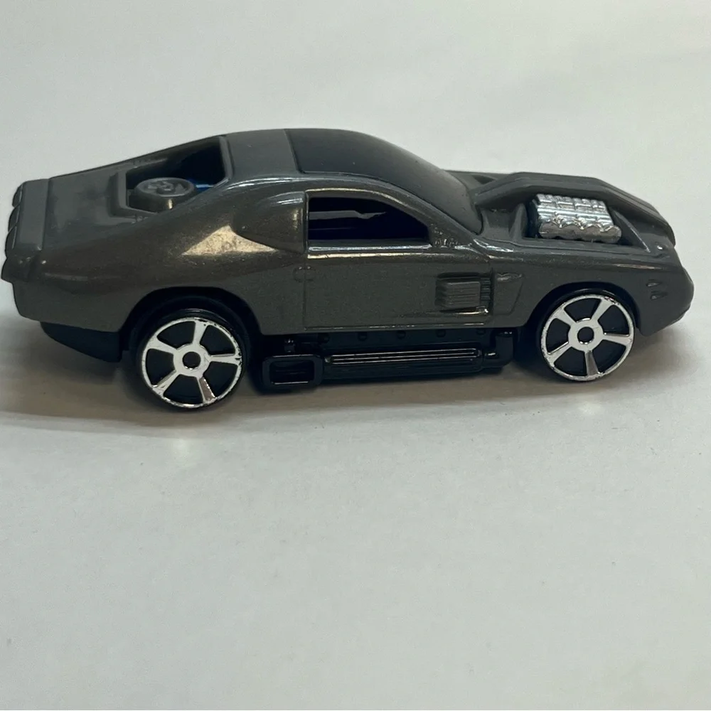 hot wheels hollowback car mcdonalds happy meal toy 2017 gray muscle car‎